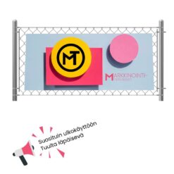Banderolli mesh eli verkkomateriaali, PVC - Markkinointitarvikkeet